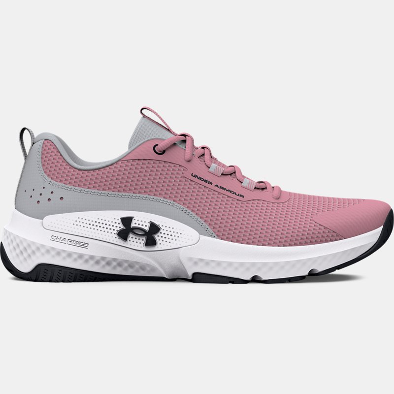 Women's  Under Armour  Dynamic Select Training Shoes Pink Elixir / Halo Gray / Black 6.5